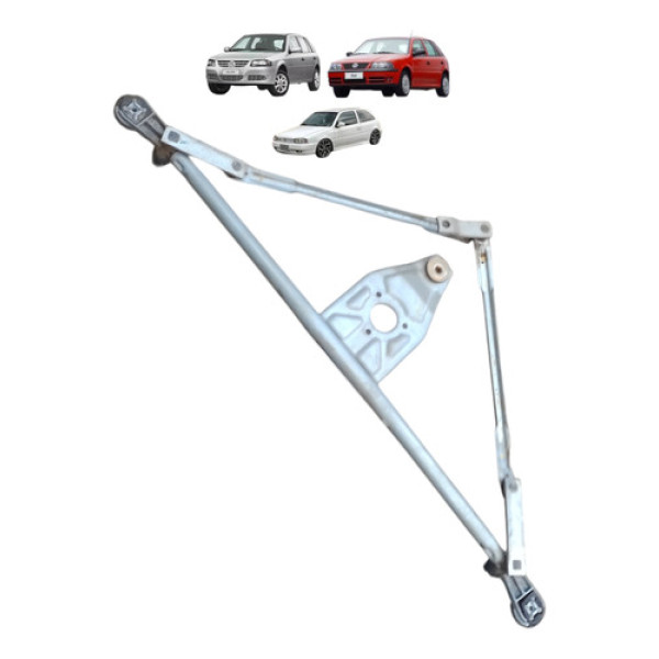 Maquina Limpador Parabrisa Gol G2 G3 G4 Sem Motor