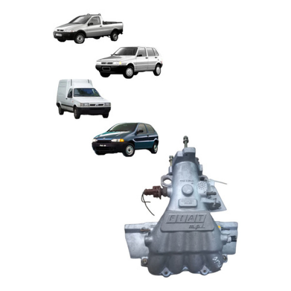 Coletor Admissão Fiorino Uno Palio Strada 1.5 1995 A 2000