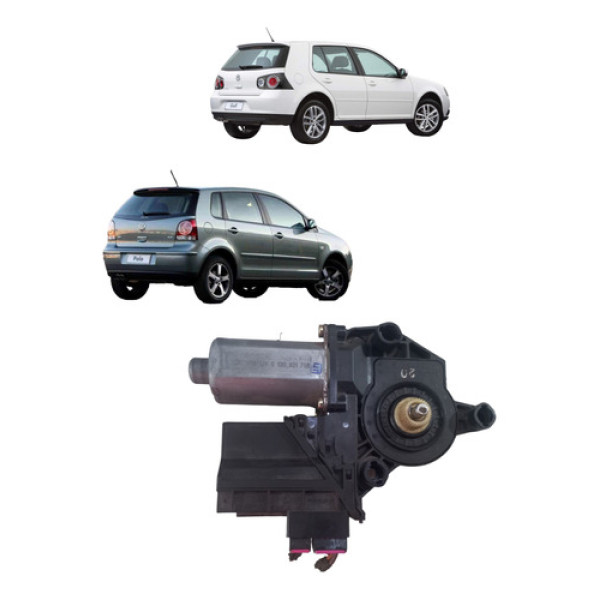 Motor Maquina Vidro Golf Polo Traseira Direita 2008 A 2013