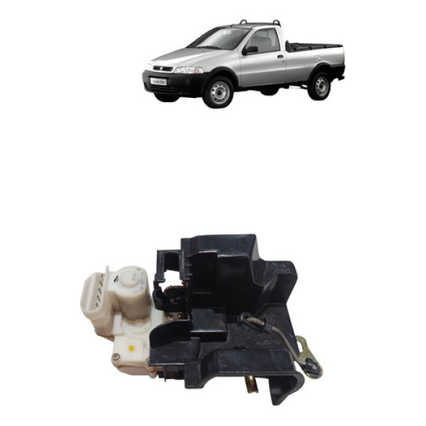 Fechadura Eletrica Dianteira Strada 2002 2008 Esquerda