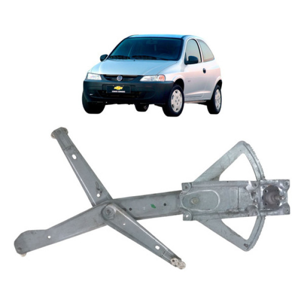 Maquina Vidro Manual Celta 1996 2002 Dianteira Esquerda
