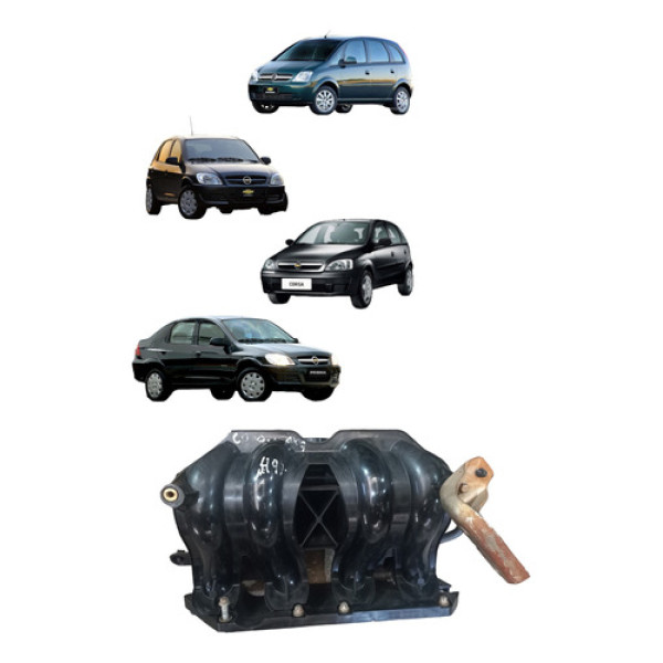 Coletor Admissão Celta Prisma Meriva 1.8 2004 A 2012