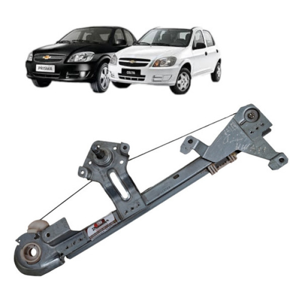 Maquina Vidro Manual Traseiro Celta Prisma 2007 2012 Direito