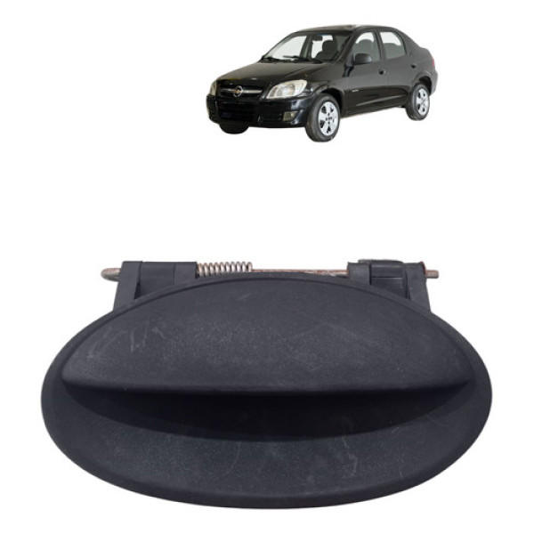 Macaneta Externa Porta Traseira Prisma 2006 2012 Esquerda