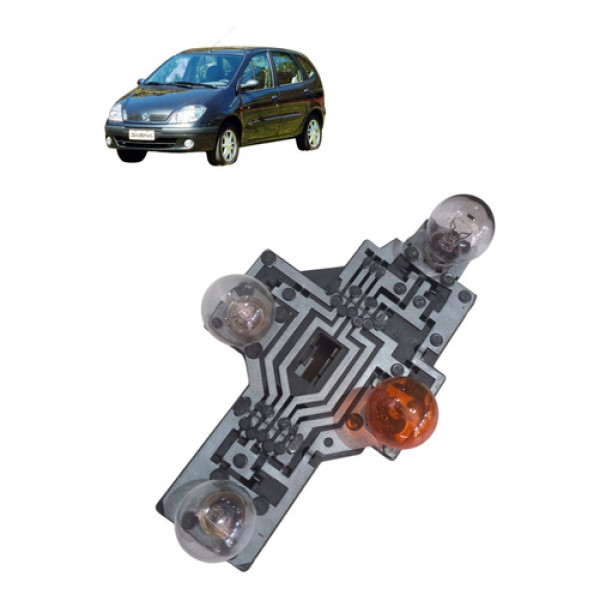 Circuito Soquete Lanterna Traseira Scenic 2003 2009 Direita