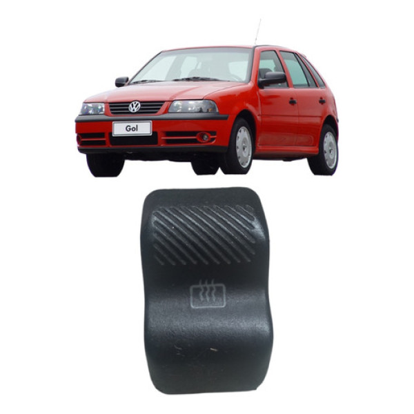 Botão Desembaçador Vidro Traseiro Volkswagen Gol G2 G3 