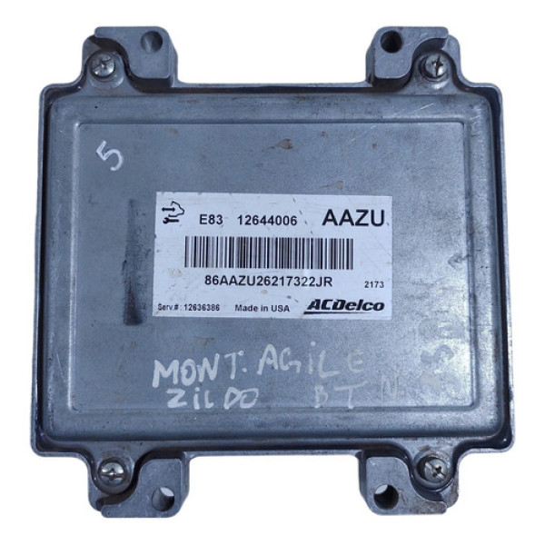 Módulo Injeção Gm Agile/montana 1.4 Flex 2008 A 2012