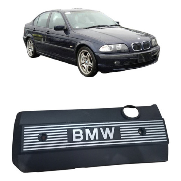 Tampa Plastica Acabamento Motor Bmw 320i 2000 2005