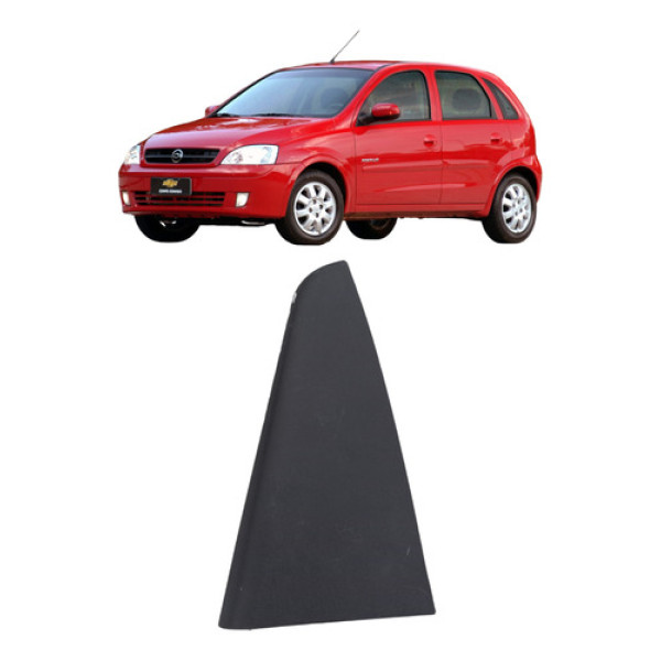 Acabamento Externo Porta Traseira Direita Corsa 2003 A 2012