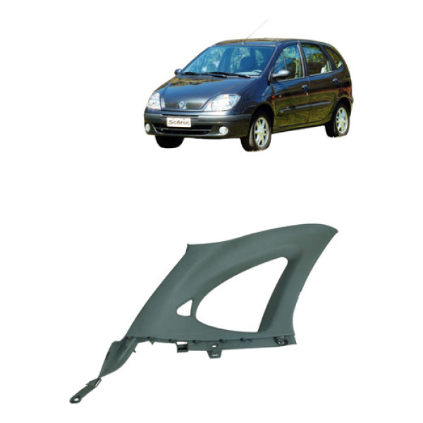 Acabamento Coluna Traseira Renault Scenic 2003 2010 Esquerda