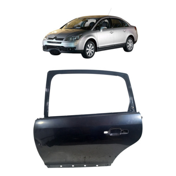 Porta Traseira Citroen C4 Pallas 2007 2013 Esquerda