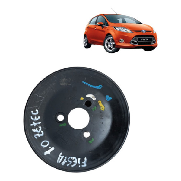 Polia Bomba Água Ford Fiesta Zetec 2007 2008 2009 10 11 2012