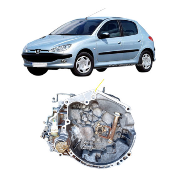 Caixa De Marchas Peugeot 206 206sw 307 Citroen C3 1.6 16v