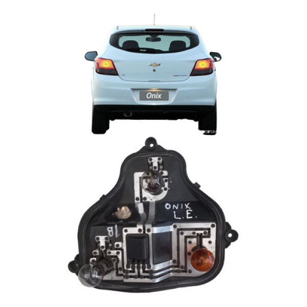 Circuito Lanterna Esquerda Chevrolet Onix 2013 A 2018