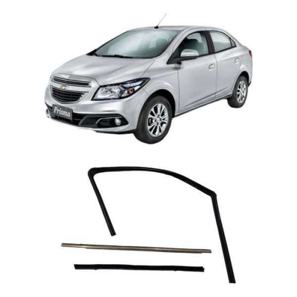Kit Pestana Porta Dianteira Direita Prisma 2014 A 2017
