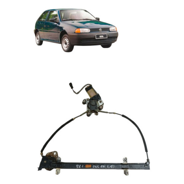 Maquina Vidro Eletrico Gol G2 1994 2000 Esquerda 2 Portas