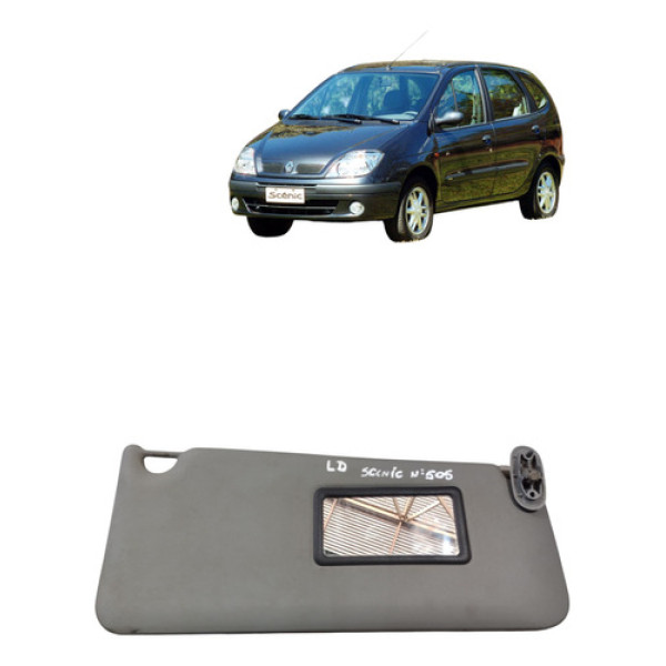 Quebra Sol Espelho Renault Scenic 2003 2010 Direito