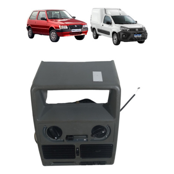 Moldura Painel Central Uno Fiorino 1999 A 2012