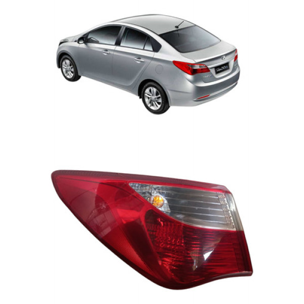 Lanterna Hb20 Sedan 2014 A 2018  Traseira Esquerda