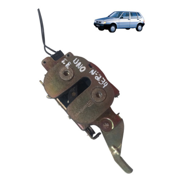 Fechadura Manual Traseira Uno 1988 2009 Esquerda