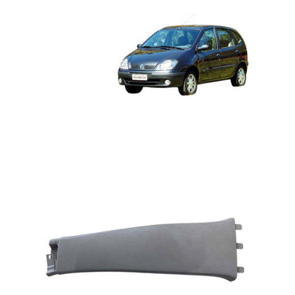 Acabamento Coluna Central Renault Scenic 2003 2010 Direita
