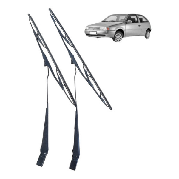 Par Limpador Parabrisa Gol G2 1996 2000