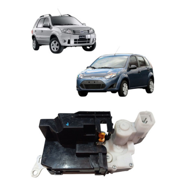 Fechadura Eletrica Porta Dianteira Fiesta 2003 2012 Direita