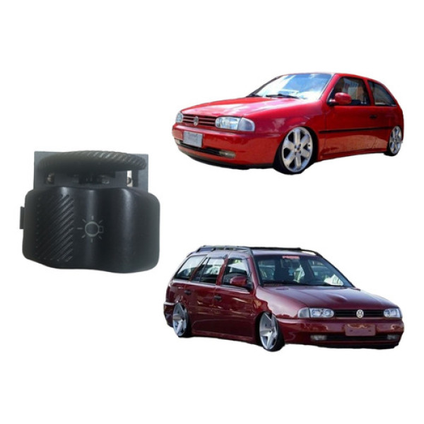 Botão Interruptor Chave Luz C/reostato Volkswagen Gol G2