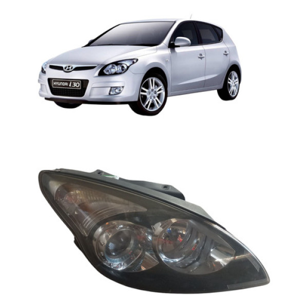 Farol Direito Hyundai I30 2009 A 2012