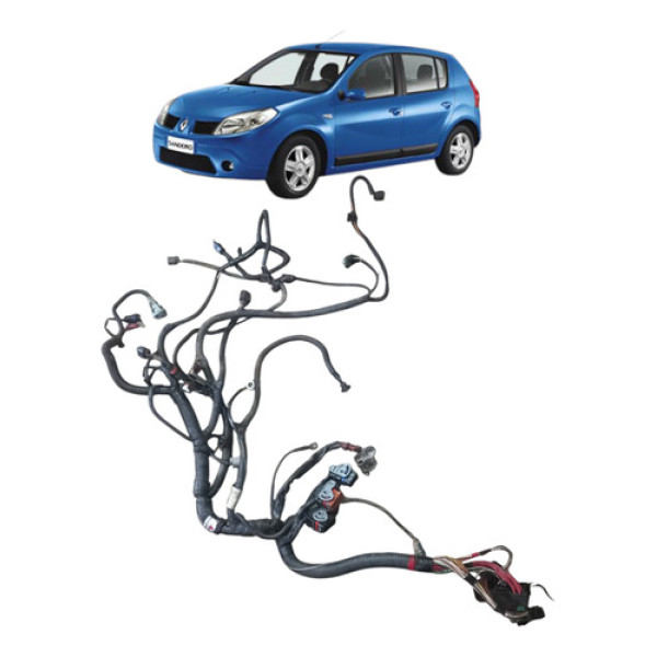 Chicote Eletrico Injecao  Renault Sandero 2009 A 2014