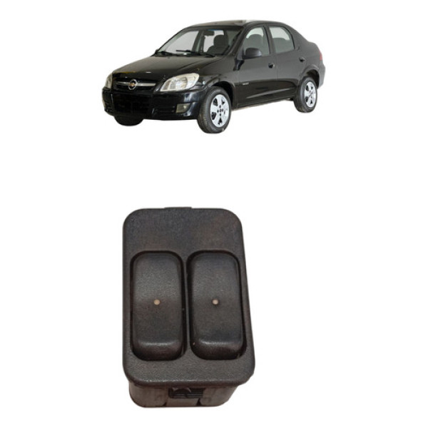 Botao Vidro Eletrico Dianteiro Prisma 2006 2012 Esquerdo