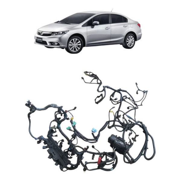 Chicote Injecao Caixa Fusivel Honda Civic 2.0 2012 2016