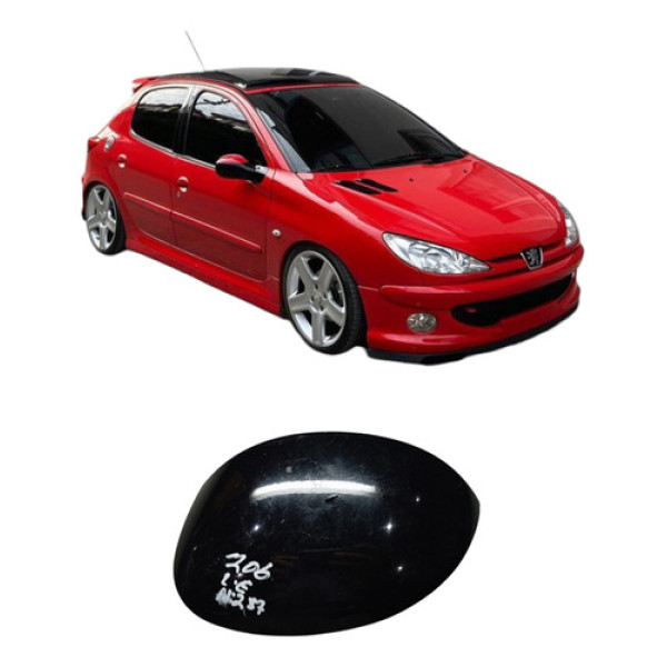 Capa Retrovisor Peugeot 206 2007 A 2012
