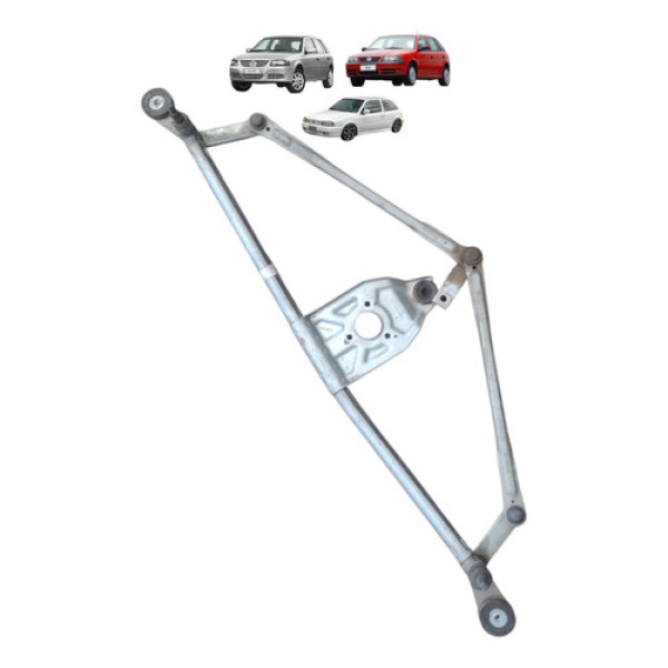 Maquina Limpador Parabrisa Gol G2 G3 G4 Sem Motor