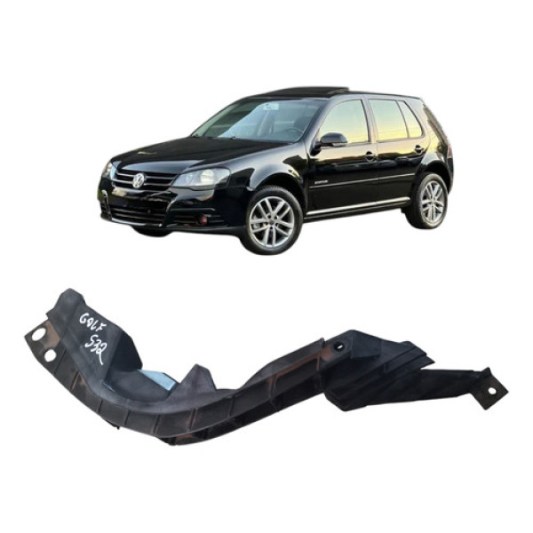 Guia Parachoque Traseiro Direito Volkswagen Golf 2008 2013