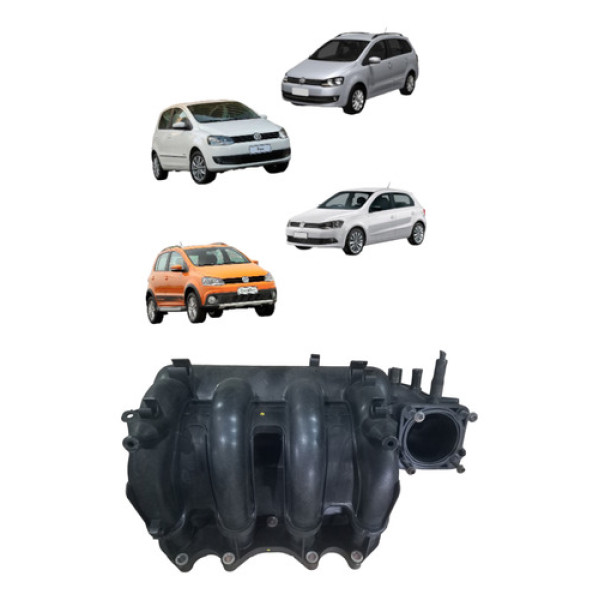 Coletor Admissão Crossfox Fox Spacefox Gol Power 1.6