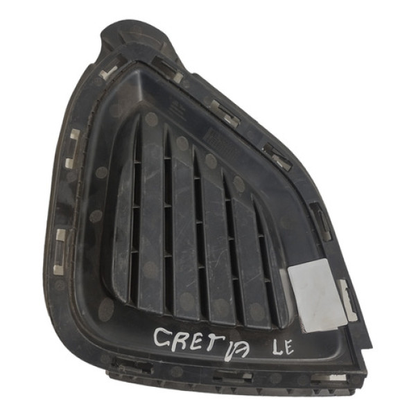 Grade Moldura Esquerda Farol Milha Hyundai Creta 16 A 20