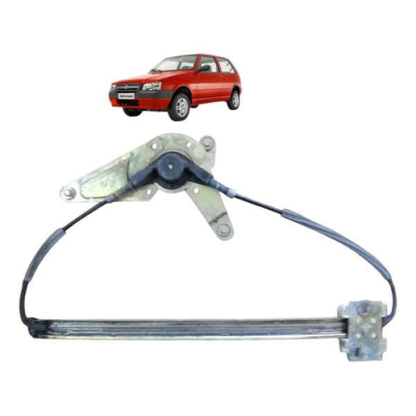 Maquina Vidro  Fiat Uno Sem Motor