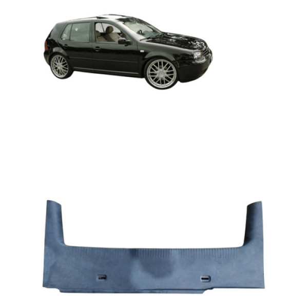 Moldura Soleira Porta Malas Volkswagen Golf 1999 2006