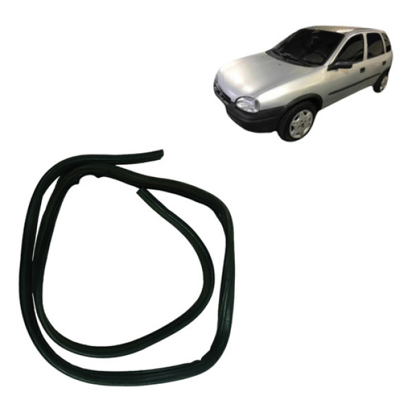 Borracha Porta Traseira Esquerda Gm Corsa Wind 1994  2002