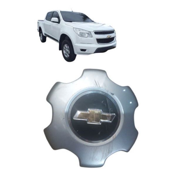 Calota Emblema Roda Chevrolet S10 2013 2016