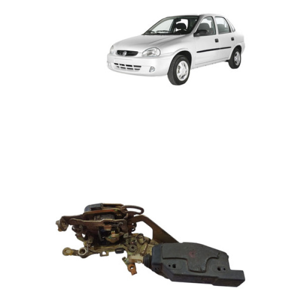 Fechadura Eletrica Porta Dianteira Corsa 1994 2002 Esquerda