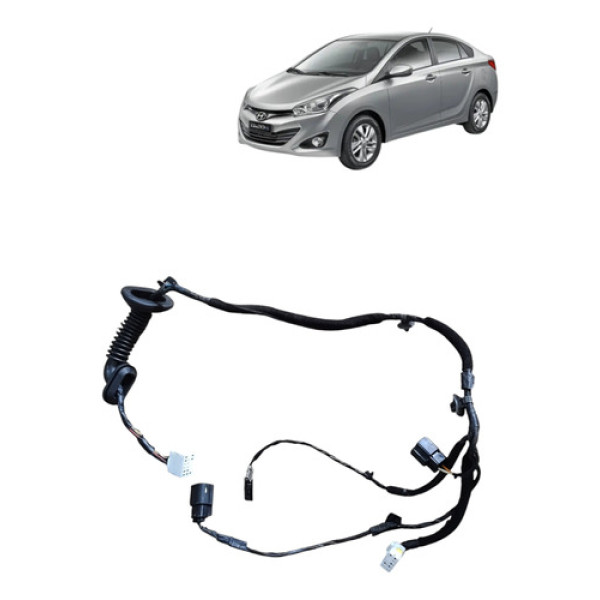 Chicote Porta Traseira Direita Hb20s 2013 2018 Original