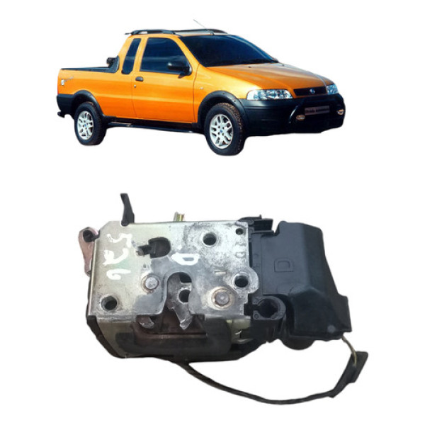 Fechadura Elétrica Fiat Strada 2001 2005 Direita