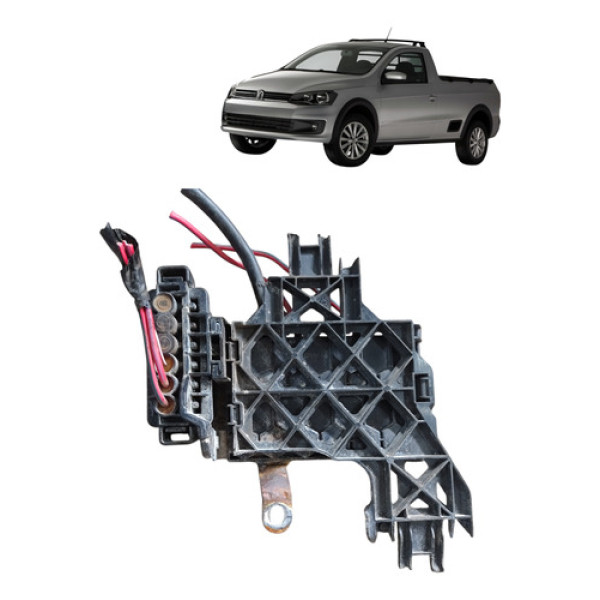 Caixa Fusivel Bateria Saveiro G6 2014 2016