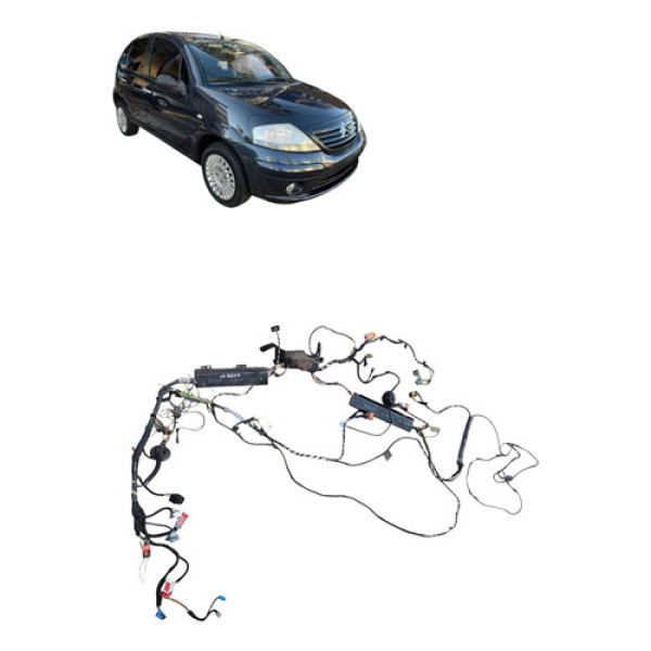 Chicote Interno Carroceria Citroen C3 2003 2012