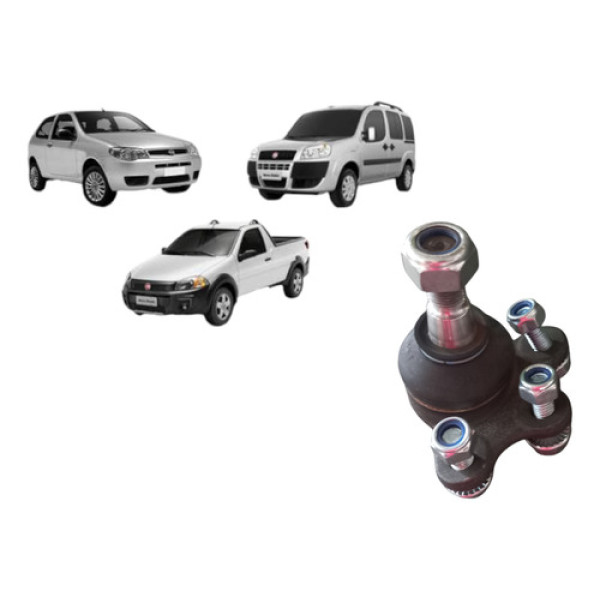 Pivo Suspenção Direito Fiat Strada Palio Doblo