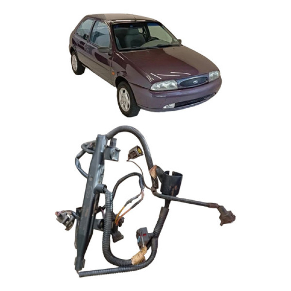 Chicote Bico Injetor Fiesta Ka 1.0 1996 A 1999