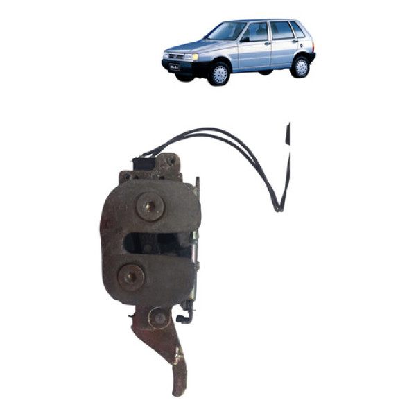 Fechadura Manual Traseira Uno 1988 2009 Direita