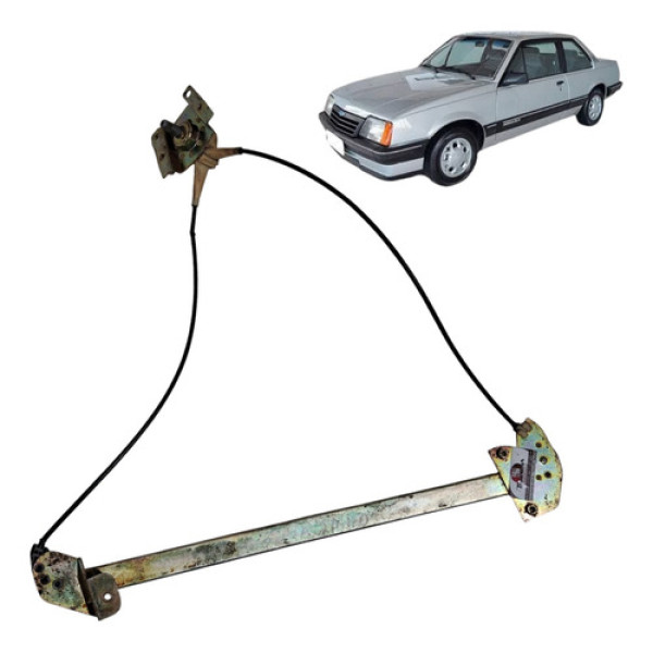 Maquina Vidro Manual Monza 1983 1996 Direito 2 Portas